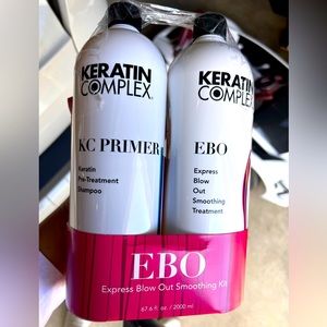 COPY - Keratin complex pre treatment cleanser and express  smoothing solution.